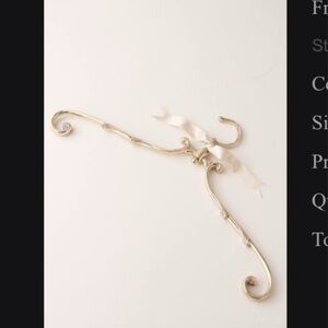 Elegant Gold Bridal Hanger